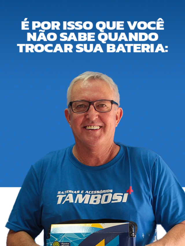 É por isso que você não sabe quando trocar a sua bateria